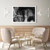 Horse Portrait B&W Photograph Home Decor Premium Quality Poster Print Choose Your Sizes
