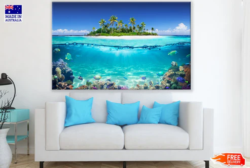 Underwater Fish Life Photograph Print 100% Australian Made