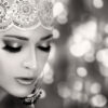 Fashion Girl with Jewellery B&W View Photograph Print 100% Australian Made - Image 3