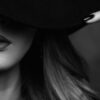 Young Girl Face & Hat B&W View Photograph Print 100% Australian Made - Image 3