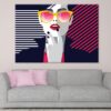 Fashion Woman in Style Vector Art Print 100% Australian Made - Image 2