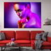 Girl & Glitter Neon Makeup View Photograph Print 100% Australian Made - Image 2
