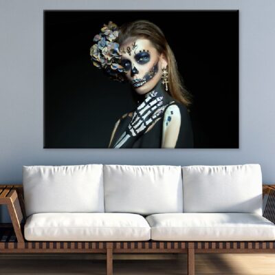 Girl Death Halloween Costume View Photograph Print 100% Australian Made