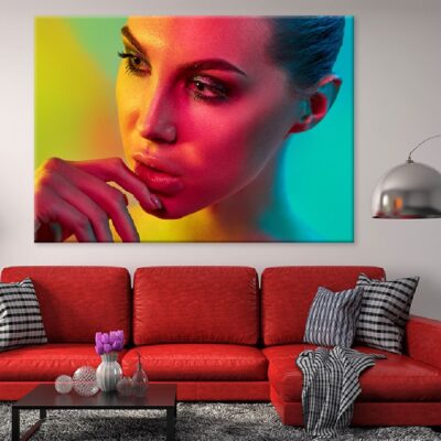 Fashion Girl in Bright Light View Photograph Print 100% Australian Made