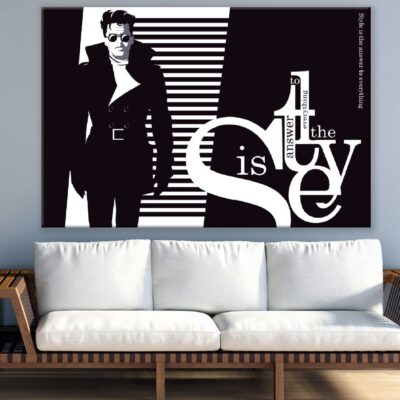 Fashion Girl with Quote Illustration Print 100% Australian Made