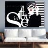 Quote with Fashion Woman Illustration Print 100% Australian Made