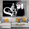 Quote with Fashion Woman Illustration Print 100% Australian Made - Image 2