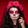 Girl with Stunning Makeup Fashion Photograph Print 100% Australian Made - Image 3