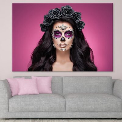 Girl with Stunning Makeup Fashion Photograph Print 100% Australian Made