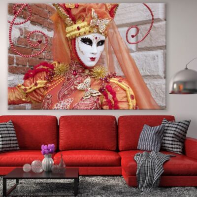 Venice Carnival Costume Closeup Photograph Print 100% Australian Made