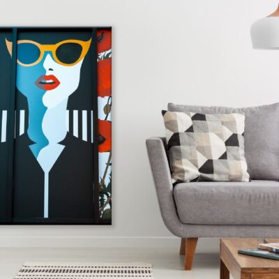 Modern Girl with Sunglasses Illustration Print 100% Australian Made
