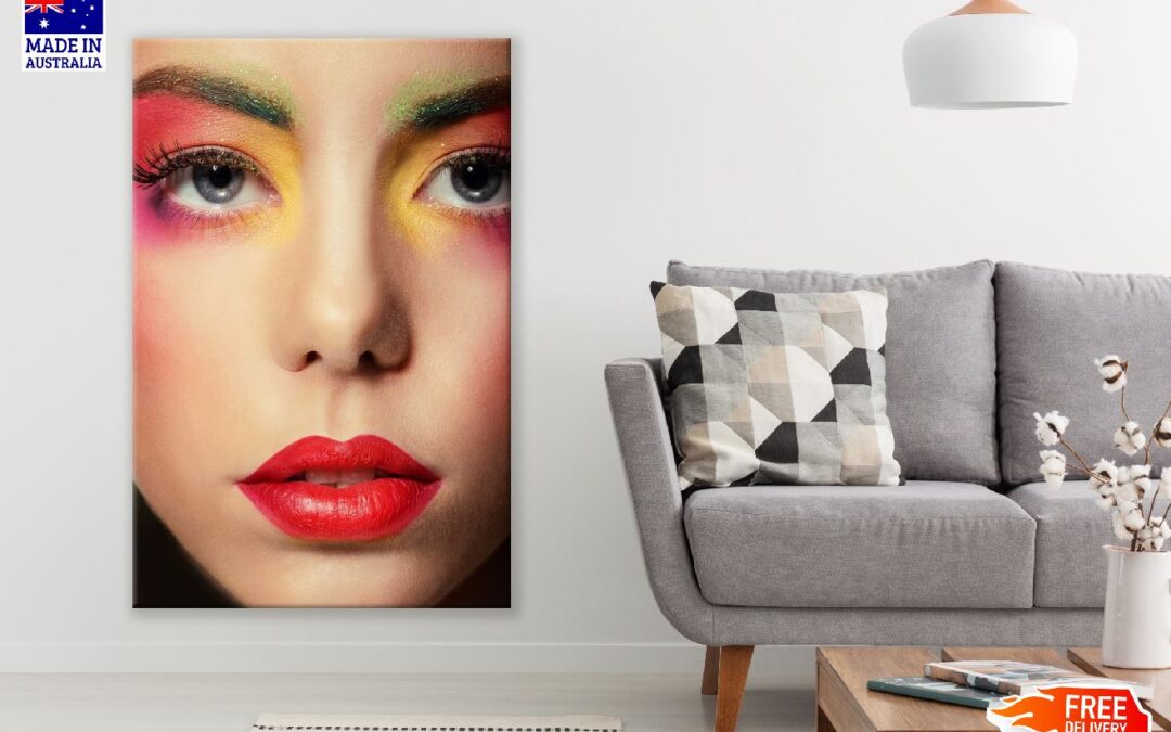 Makeup Woman Closeup Photograph Print 100% Australian Made