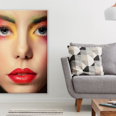 Makeup Woman Closeup Photograph Print 100% Australian Made