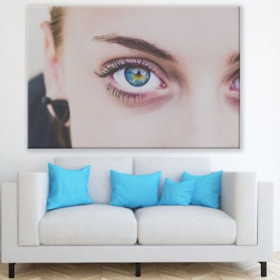 Makeup Woman Eye Closeup Photograph Print 100% Australian Made