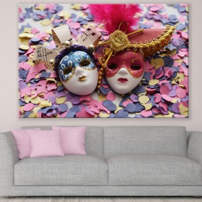 Goa Carnival Masks Photograph Print 100% Australian Made