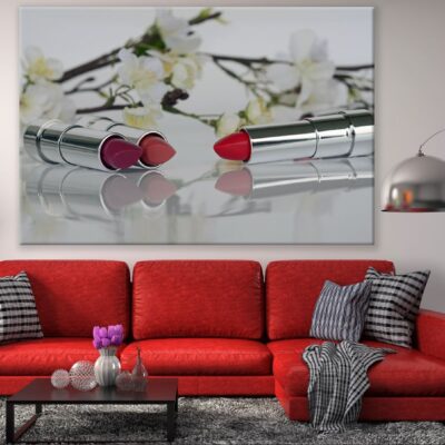 Colorful Lipstick Closeup Photograph Print 100% Australian Made