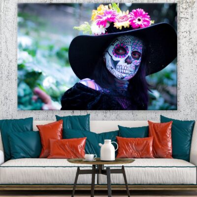 Woman with Halloween Costume Photograph Print 100% Australian Made