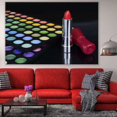 Lipstick with Cosmetic Photograph Print 100% Australian Made