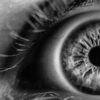 Eye Macro B&W Photograph Print 100% Australian Made - Image 3