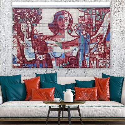 Fashion Graffiti Wall Painting Print 100% Australian Made