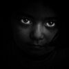 Child Face in the Dark Photograph Print 100% Australian Made - Image 3