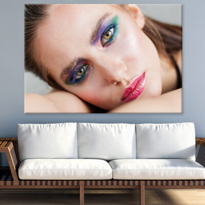 Girl with Makeup Portrait Photograph Print 100% Australian Made