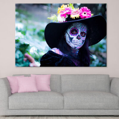 Halloween Makeup Girl Photograph Print 100% Australian Made
