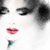 Makeup Woman Face Abstract Watercolor Painting Print 100% Australian Made - Image 3