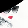 Fashion Lady with Sunglasses Watercolor Painting Print 100% Australian Made - Image 3