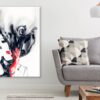 Elegant Lady Portrait Watercolor Painting Print 100% Australian Made - Image 2