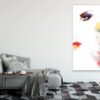 Woman Face with Butterflies Watercolor Painting Print 100% Australian Made