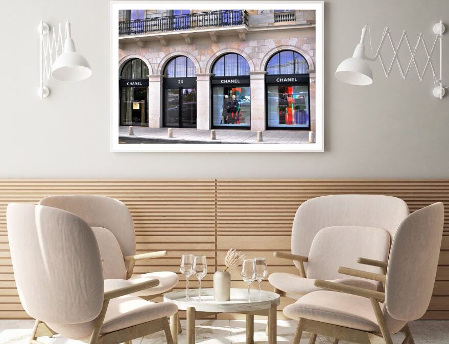 Fashion Store Front Photograph Home Decor Premium Quality Poster Print Choose Your Sizes