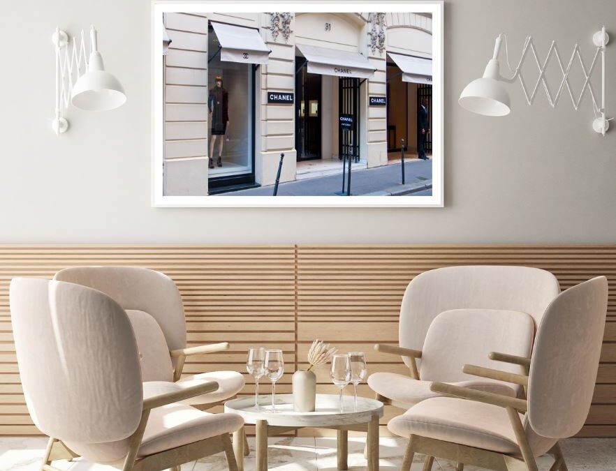 Fashion Store Front Photograph Home Decor Premium Quality Poster Print Choose Your Sizes