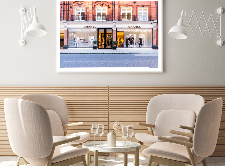 Fashion Store Front Photograph Home Decor Premium Quality Poster Print Choose Your Sizes