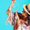 Girl with Dream Catcher Portrait Print 100% Australian Made - Image 2