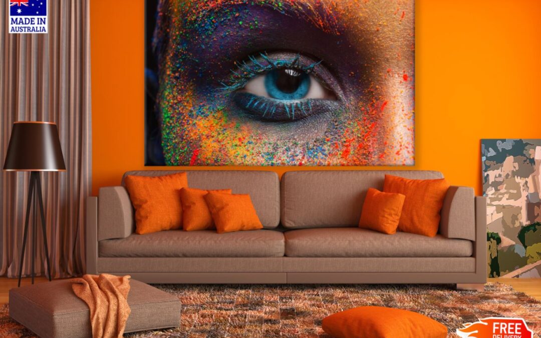 Woman Portrait Eye Photograph Print 100% Australian Made