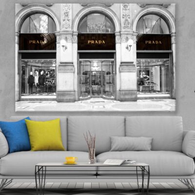 Prada Store in City Photograph Print 100% Australian Made