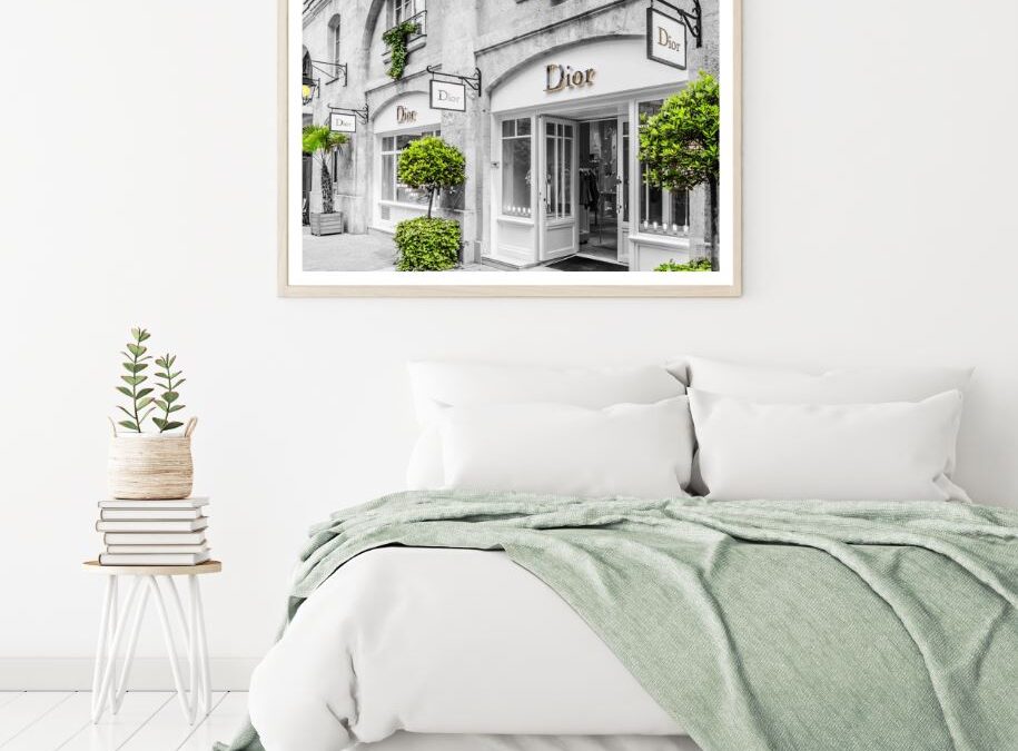 Fashion Store in City Photograph Home Decor Premium Quality Poster Print Choose Your Sizes
