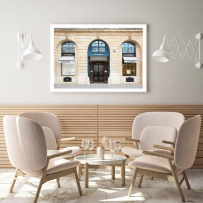 Chanel Store Front Photograph Home Decor Premium Quality Poster Print Choose Your Sizes