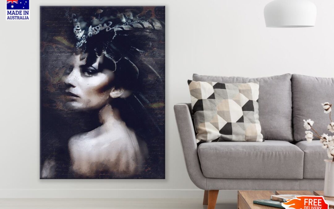 Girl Portrait Photograph View Print 100% Australian Made