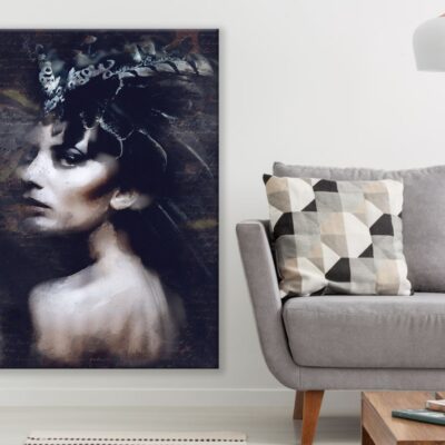 Girl Portrait Photograph View Print 100% Australian Made