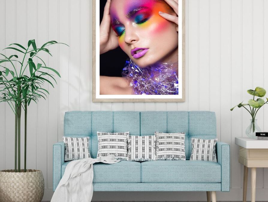 Fashion Girl Portrait Photograph Home Decor Premium Quality Poster Print Choose Your Sizes