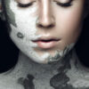 Girl Face with Makeup Photograph Home Decor Premium Quality Poster Print Choose Your Sizes - Image 2