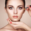 Girl Face Makeup Photograph Home Decor Premium Quality Poster Print Choose Your Sizes - Image 2