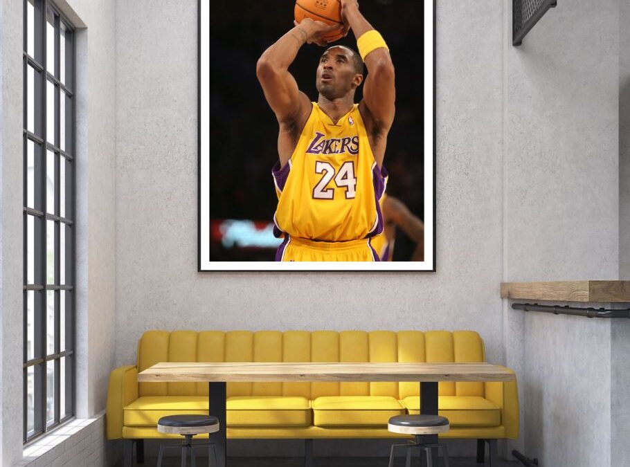 Kobe Bryant Basket Ball Player Home Decor Premium Quality Poster Print Choose Your Sizes