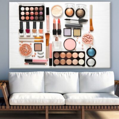 Makeup Items Aerial Photograph Print 100% Australian Made
