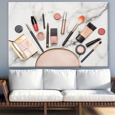 Makeup Items Aerial Photograph Print 100% Australian Made
