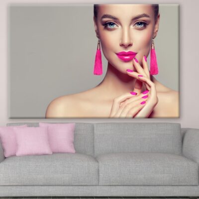 Girl with Makeup Face Photograph Print 100% Australian Made