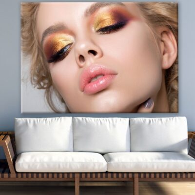 Girl with Makeup Face Photograph Print 100% Australian Made