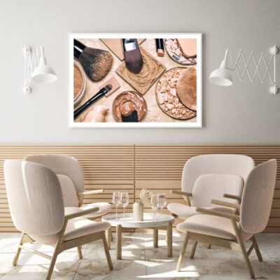 Makeup & Brushes Aerial Photograph Home Decor Premium Quality Poster Print Choose Your Sizes